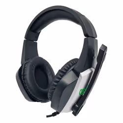 COOL 8434847045801 cuffia e auricolare Cuffie Cablato A Padiglione Gaming Nero, Argento - Vista aggiuntiva 3