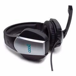 COOL 8434847045801 cuffia e auricolare Cuffie Cablato A Padiglione Gaming Nero, Argento - Vista aggiuntiva 6