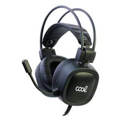 COOL 8434847045825 cuffia e auricolare Cuffie Cablato A Padiglione Gaming Nero