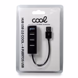 COOL 8434847053820 hub di interfaccia USB 2.0 480 Mbit/s - Vista aggiuntiva 2