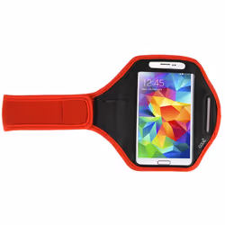 COOL Accesorios 8434847060361 custodia per cellulare 15,2 cm (6") Fascia da braccio Nero, Rosso