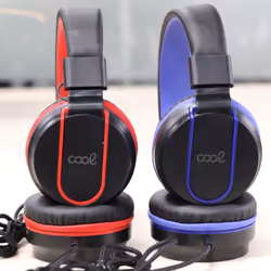 COOL Accesorios 8434847070155 Cuffie Cablato A Padiglione Gaming Nero, Rosso - Vista aggiuntiva 5