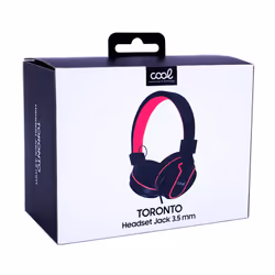 COOL Accesorios 8434847070155 Cuffie Cablato A Padiglione Gaming Nero, Rosso - Vista aggiuntiva 6