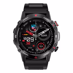 COOL 8434847073538 smartwatch e orologio sportivo 3,63 cm (1.43") AMOLED 46 mm Digitale 466 x 466 Pixel Touch screen Nero, Grigio - Vista aggiuntiva 3