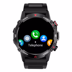 COOL 8434847073538 smartwatch e orologio sportivo 3,63 cm (1.43") AMOLED 46 mm Digitale 466 x 466 Pixel Touch screen Nero, Grigio - Vista aggiuntiva 6