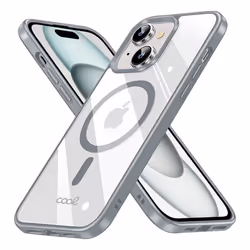 COOL Accesorios COOL custodia per cellulare 15,5 cm (6.1") Cover Argento, Trasparente - Vista aggiuntiva 4