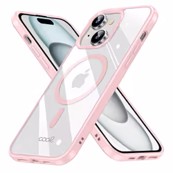 COOL Accesorios COOL custodia per cellulare 15,5 cm (6.1") Cover Rosa, Trasparente - Vista aggiuntiva 2