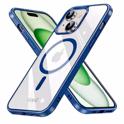 COOL Accesorios COOL custodia per cellulare 17 cm (6.7") Cover Blu, Trasparente - Vista aggiuntiva 2