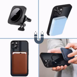COOL Accesorios COOL custodia per cellulare 17 cm (6.7") Cover Nero, Trasparente - Vista aggiuntiva 5