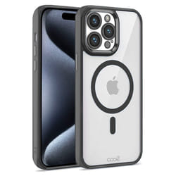 COOL Accesorios COOL custodia per cellulare 15,5 cm (6.1") Cover Nero, Trasparente