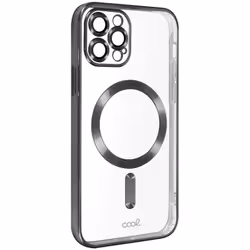 COOL Accesorios COOL custodia per cellulare 15,5 cm (6.1") Cover Nero, Trasparente