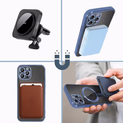 COOL Accesorios COOL custodia per cellulare 17 cm (6.7") Cover Blu, Trasparente - Vista aggiuntiva 5