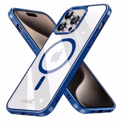 COOL Accesorios COOL custodia per cellulare 17 cm (6.7") Cover Blu, Trasparente - Vista aggiuntiva 3