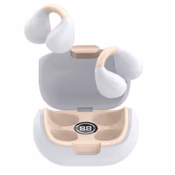 COOL Clip Auricolare Wireless A clip Chiamate/Musica/Sport/Tutti i giorni USB tipo-C Bluetooth Bianco - Vista aggiuntiva 6
