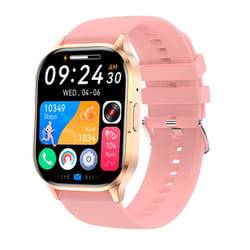 COOL Accesorios Delta Silicona Rosa 5,11 cm (2.01") AMOLED 39 mm Digitale 240 x 296 Pixel Touch screen