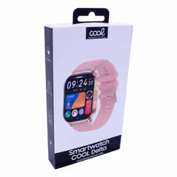 COOL Accesorios Delta Silicona Rosa 5,11 cm (2.01") AMOLED 39 mm Digitale 240 x 296 Pixel Touch screen - Vista aggiuntiva 8
