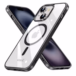 COOL Accesorios COOL custodia per cellulare 15,5 cm (6.1") Cover Nero, Trasparente - Vista aggiuntiva 2