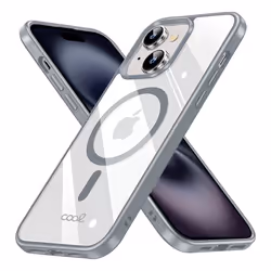 COOL Accesorios COOL custodia per cellulare 15,5 cm (6.1") Cover Argento, Trasparente - Vista aggiuntiva 4