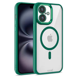 COOL Accesorios COOL custodia per cellulare 15,5 cm (6.1") Cover Verde, Trasparente