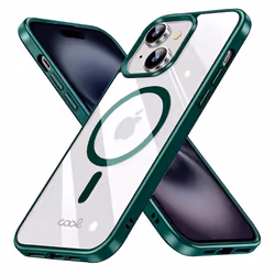 COOL Accesorios COOL custodia per cellulare 15,5 cm (6.1") Cover Verde, Trasparente - Vista aggiuntiva 2