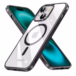 COOL Accesorios COOL custodia per cellulare 17 cm (6.7") Cover Nero, Trasparente - Vista aggiuntiva 3