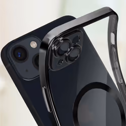 COOL Accesorios COOL custodia per cellulare 17,5 cm (6.9") Cover Nero, Trasparente - Vista aggiuntiva 2