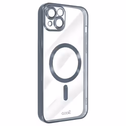 COOL Accesorios COOL custodia per cellulare 17,5 cm (6.9") Cover Argento, Trasparente - Vista aggiuntiva 3