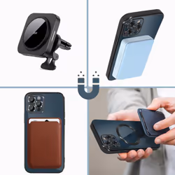 COOL Accesorios COOL custodia per cellulare 17,5 cm (6.9") Cover Argento, Trasparente - Vista aggiuntiva 5