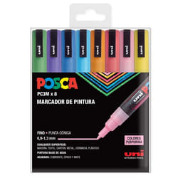 POSCA PC-3M/8C Multicolore 8 pz