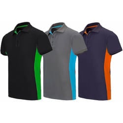 Velilla - Polo da lavoro 105504 - m - Nero/Rosso