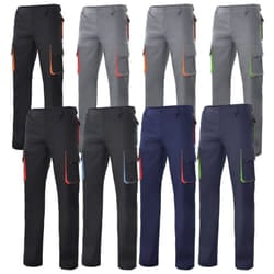 Velilla - Pantaloni da lavoro 103004 - 54 (eu) - Blu/Arancione