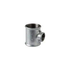130R - Tee riduzione 3/4" x 1/2" x 3/4" in ghisa zincata 13025434