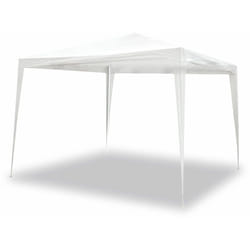 Tenda bianca rimovibile 3x3m + borsa di trasporto. Giardino, spiaggia, campagna, terrazza