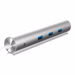 Woxter Hub 73 USB 3.2 Gen 1 (3.1 Gen 1) Type-A 5000 Mbit/s Argento - Vista aggiuntiva 2