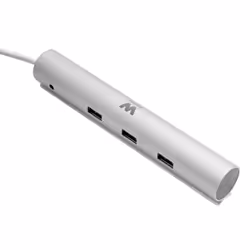 Woxter Hub 73 USB 3.2 Gen 1 (3.1 Gen 1) Type-A 5000 Mbit/s Argento - Vista aggiuntiva 4