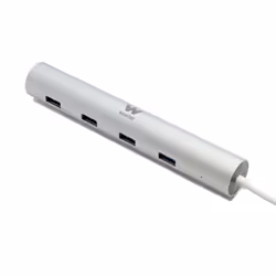 Woxter Hub 73 USB 3.2 Gen 1 (3.1 Gen 1) Type-A 5000 Mbit/s Argento - Vista aggiuntiva 5