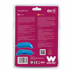 Woxter PE26-146 lettore di card readers Interno USB USB 2.0 Blu - Vista aggiuntiva 6