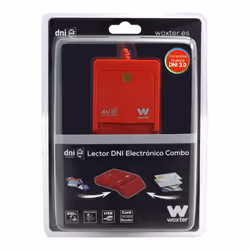 Woxter PE26-148 lettore di card readers Interno USB USB 2.0 Rosso - Vista aggiuntiva 5