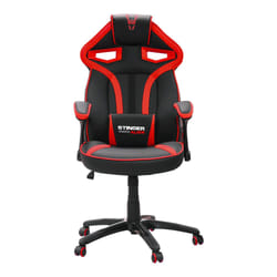 Woxter Stinger Station Alien Sedia da gaming per PC Seduta imbottita Nero, Rosso