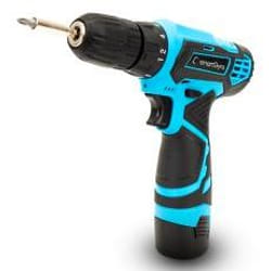 smartGyro SG27-463 cacciavite elettrico e avvitatore a impulso Nero, Azzurro