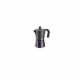 La macchina per il caffè in alluminio nero Monix è il complemento perfetto per la tua cucina, poiché è ideale per l'uso su pi ...