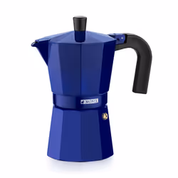Monix M301706, Moka, Blu, 6 tazze, 1 pz