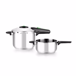 Monix Presto, 10 L, Ceramica, Elettrico, Gas, Induzione, Acciaio inox, 18 cm, Acciaio inox, Acciaio inox