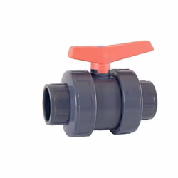 Valvola a sfera d.63 Valvola a sfera standard PVC-U PE-EPDM da incollare prodotta da Cepex. Valvole a sfera in PVC-U o rubine ...