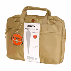 Approx APPNB06 borsa per laptop 25,9 cm (10.2") Valigetta ventiquattrore Beige