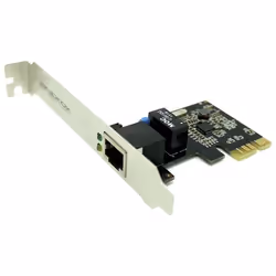 Approx appPCIE1000, Interno, Cablato, PCI Express, Ethernet, 1000 Mbit/s, Nero, Argento