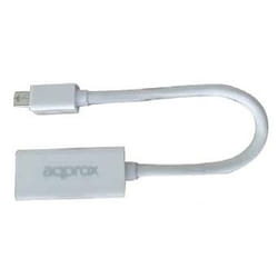 Approx APPC12V2 cavo e adattatore video Mini DisplayPort HDMI Bianco