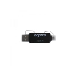 Approx APPC33 lettore di schede USB 2.0/Micro-USB Nero