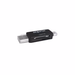 Approx APPC33 lettore di schede USB 2.0/Micro-USB Nero