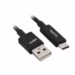 Approx appC40, 1 m, USB A, USB C, USB 3.2 Gen 1 (3.1 Gen 1), Maschio/Maschio, Nero